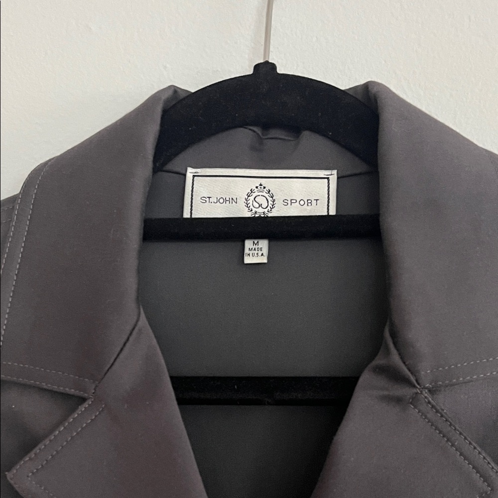 St. John Sport Gray Blazer